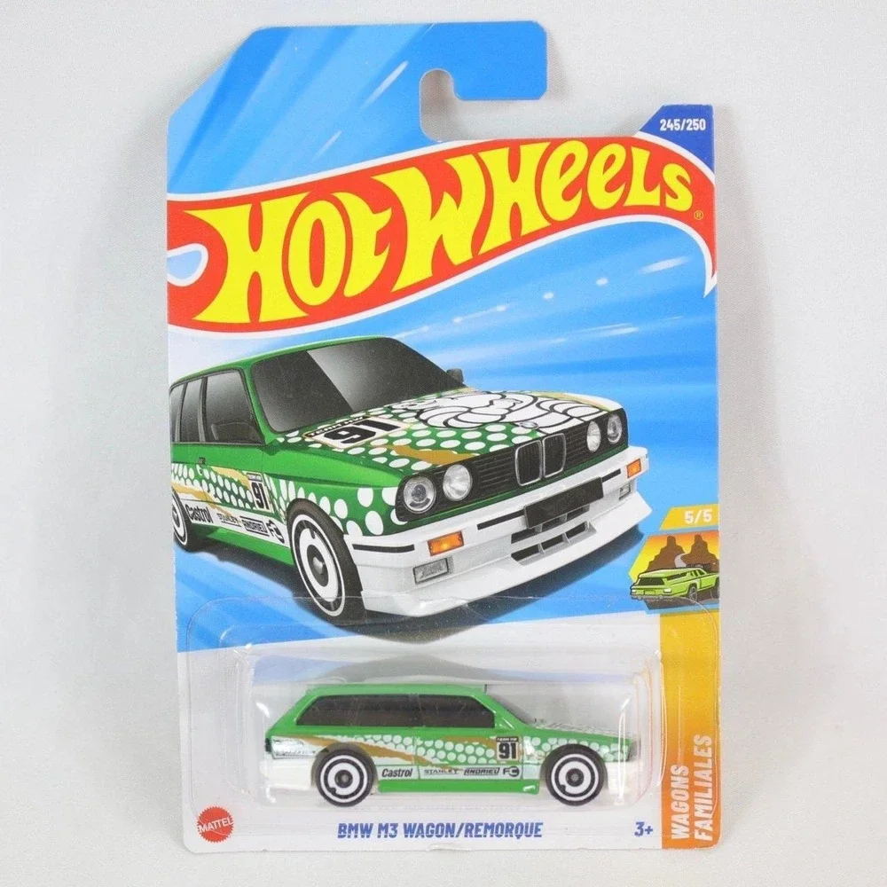 Hot Wheels Green BMW M3 Wagon Toy Car - NEW